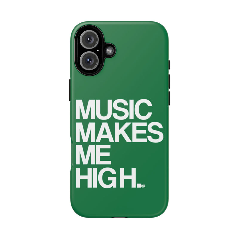 MMMH Classic Phone Case: Dark Green | White