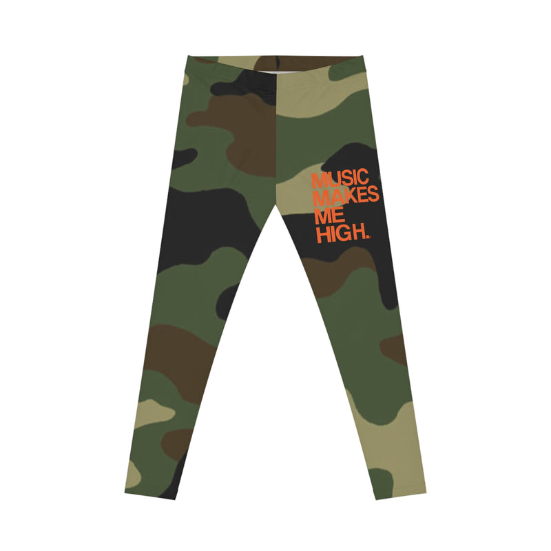 MMMH Leggings: Camo | Orange