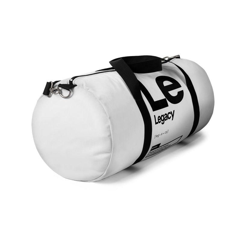 NOVL Duffel Bag: Legacy White | Black