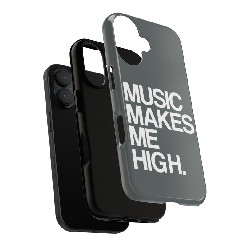 MMMH Phone Case: Dark Grey | White