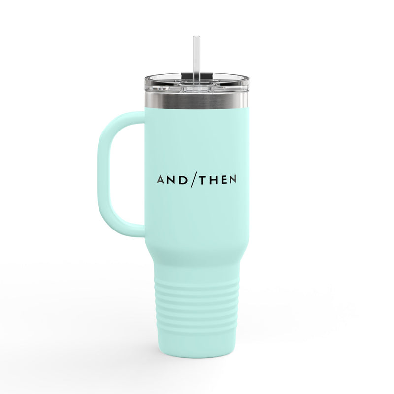 IJTT Insulated Mug: At Slash Black | Teal