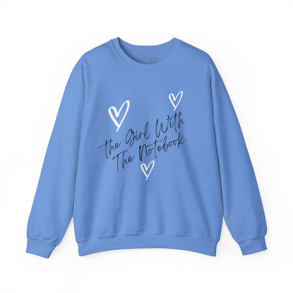 TGWTN Unisex Sweatshirt: White/Black | Carolina Blue