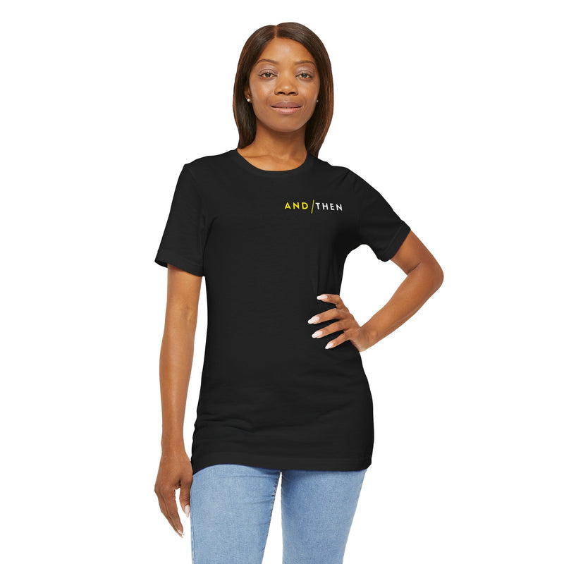 IJTT Unisex T-Shirt: AT Slash Yellow/White | Black