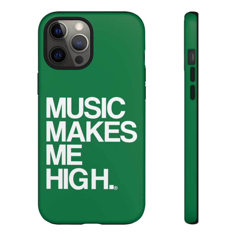 MMMH Classic Phone Case: Dark Green | White