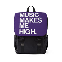 MMMH Backpack: Purple | White