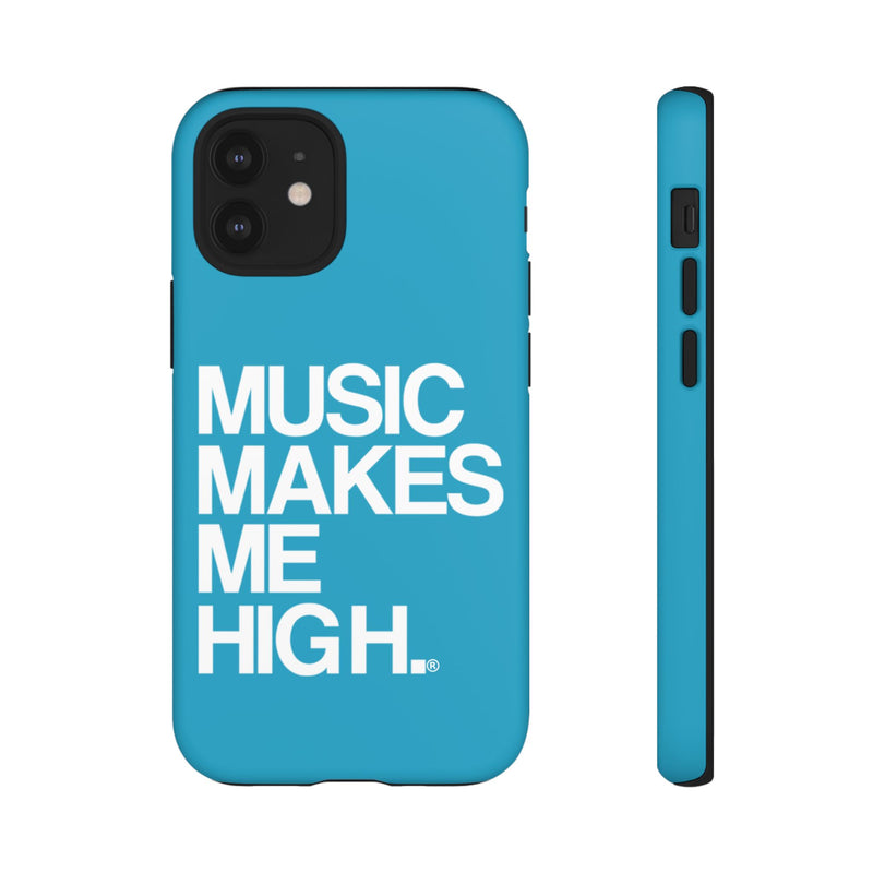 MMMH Classic Phone Case: Turquoise | White