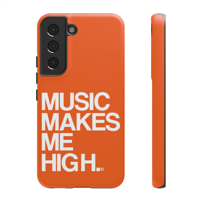 MMMH Classic Phone Case: Orange | White