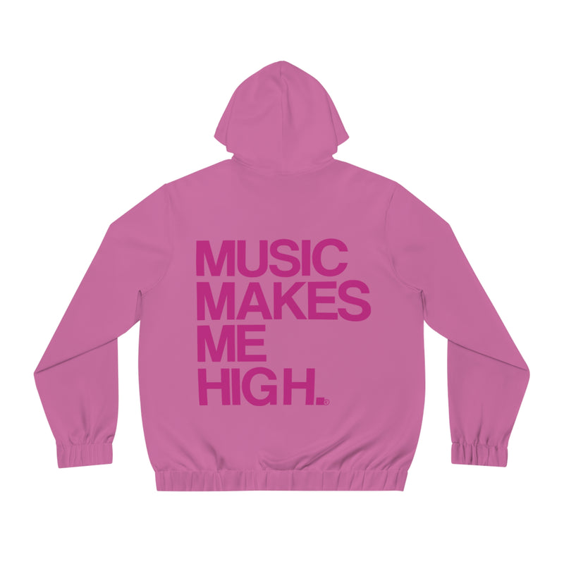 MMMH Unisex Zip Hoodie: Light Pink | Pink