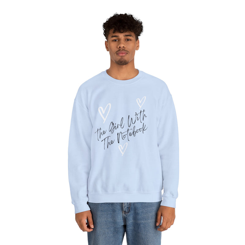 TGWTN Unisex Sweatshirt: White/Black | Light Blue