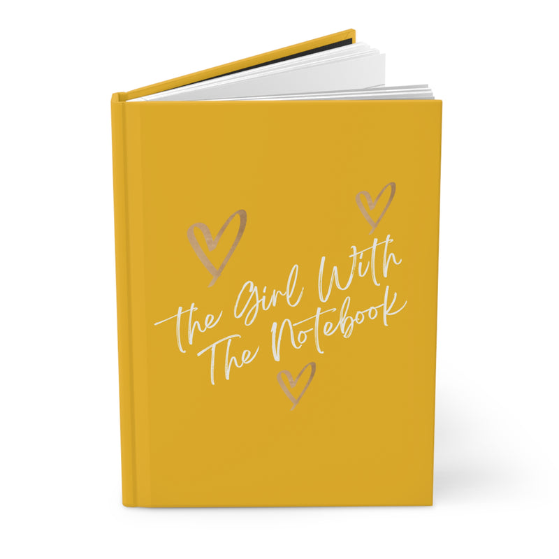 TGWTN Hardcover Journal: Brown/White | Yellow