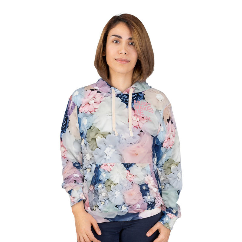 MMMH Unisex Hoodie: Flowers | Light Pink