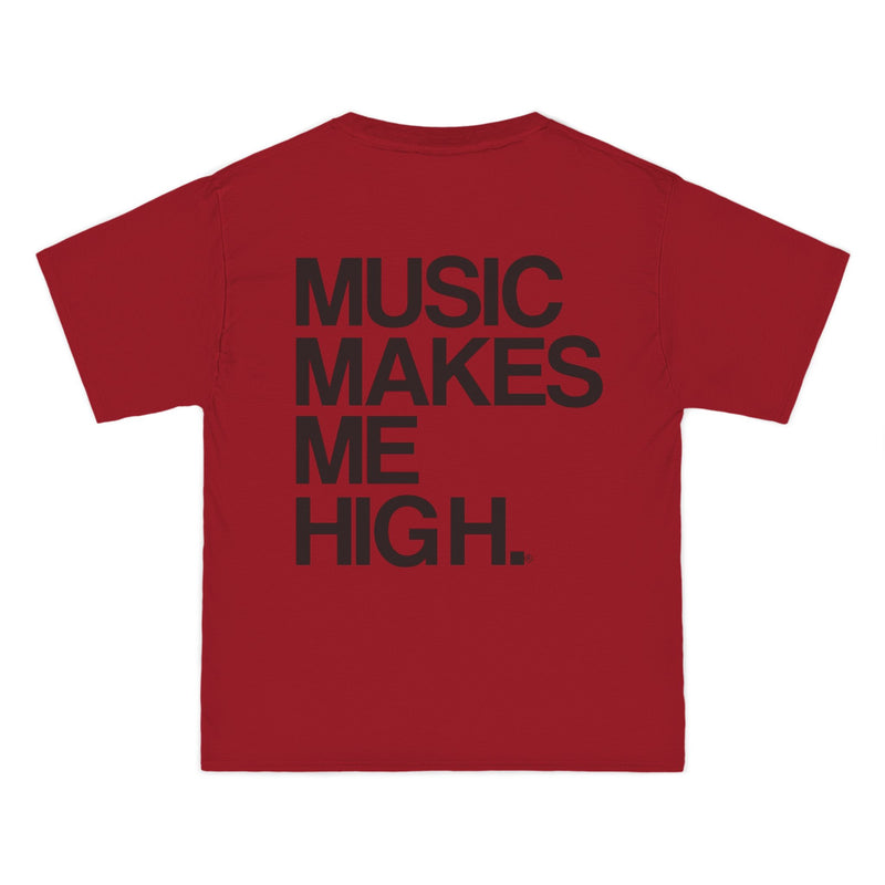 MMMH Unisex T-Shirt: Deep Red | Black Letters