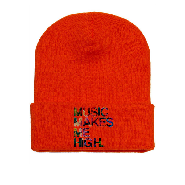 MMMH Beanie: Orange | Floral