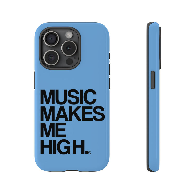 MMMH Classic Phone Case: Light Blue | Black