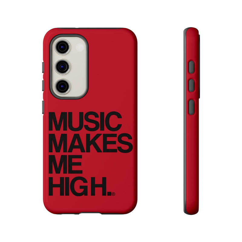 MMMH Classic Phone Case: Dark Red | Black