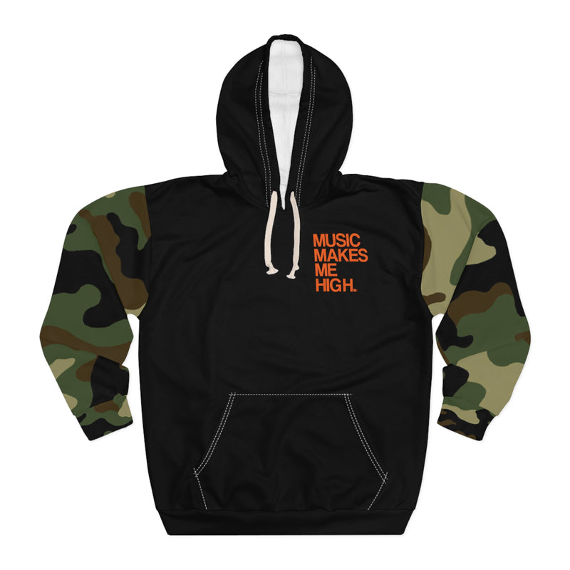 MMMH Unisex Hoodie: Camo/Black | Orange