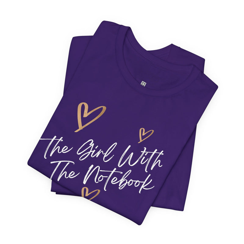 TGWTN Unisex T-Shirt: Brown/White | Purple