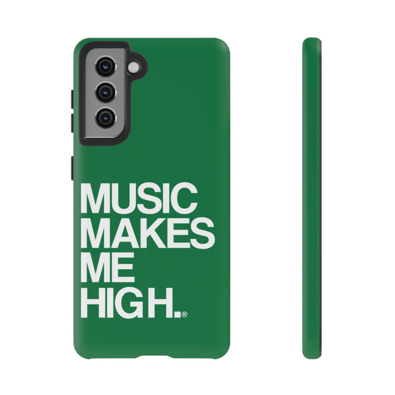 MMMH Classic Phone Case: Dark Green | White