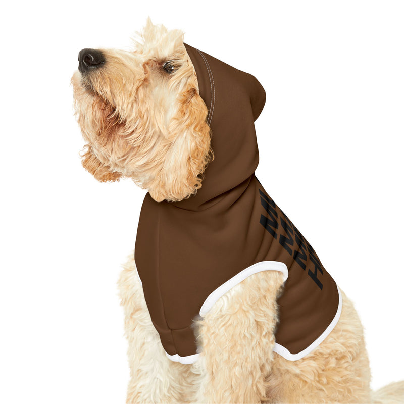 MMMH Pet Hoodie: Brown | Black