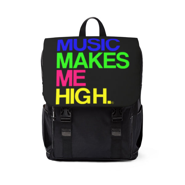 MMMH Backpack: Black | Neon