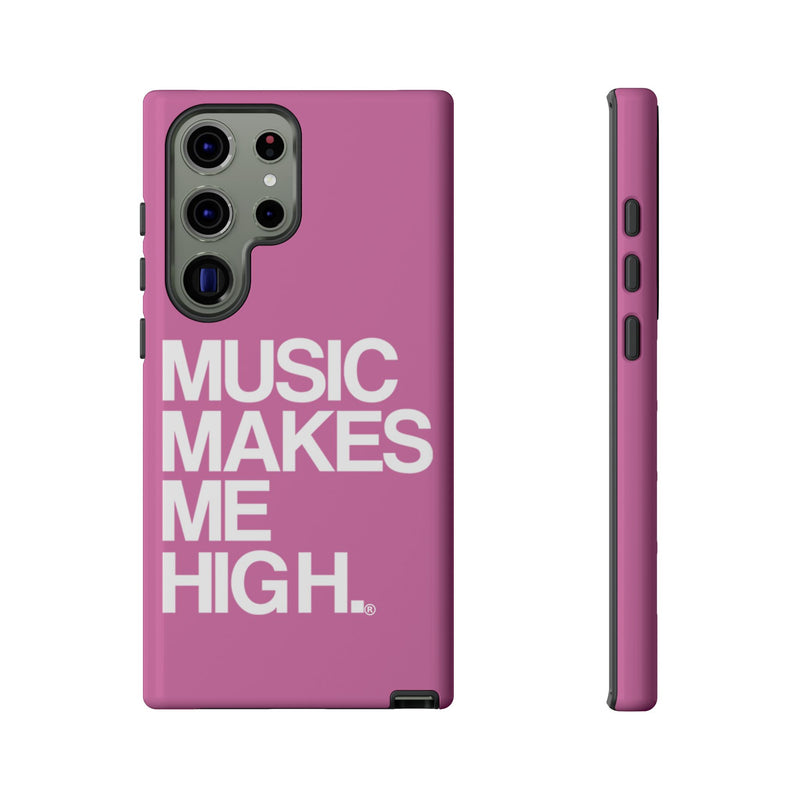 MMMH Classic Phone Case: Light Pink | White