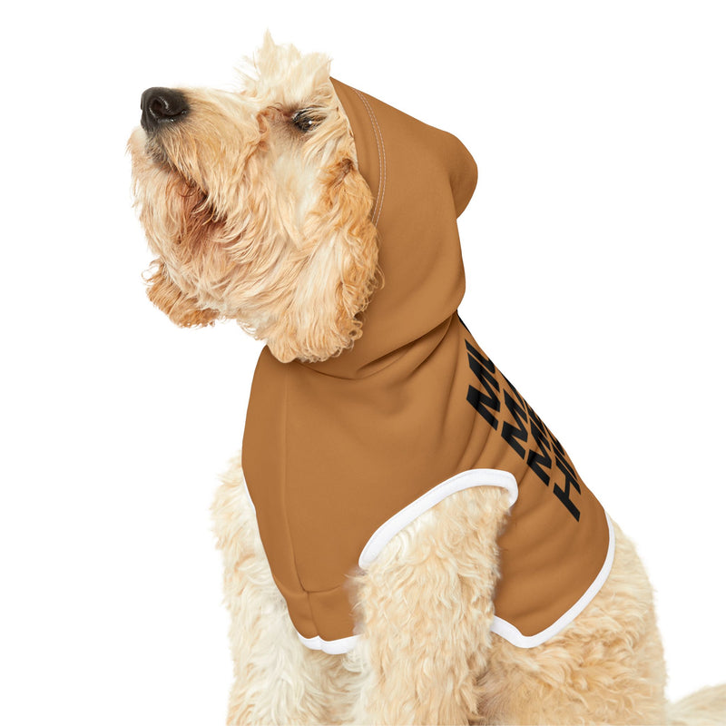 MMMH Pet Hoodie: Light Brown | Black