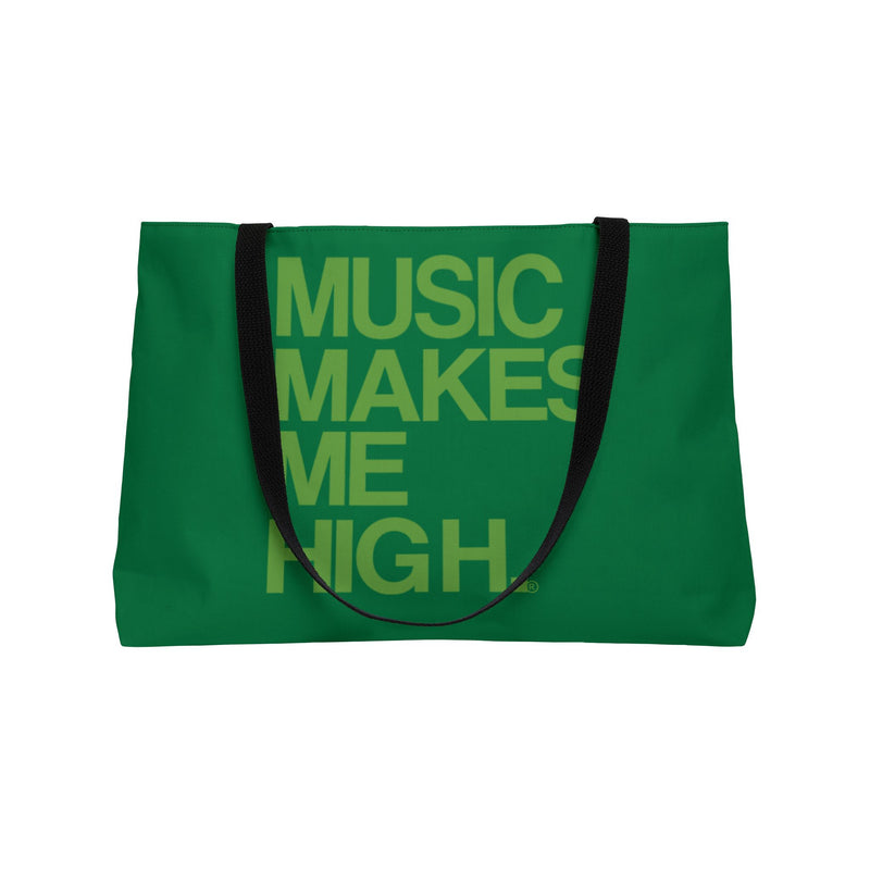 MMMH Weekender Bag (Black Handle): Dark Green | Green