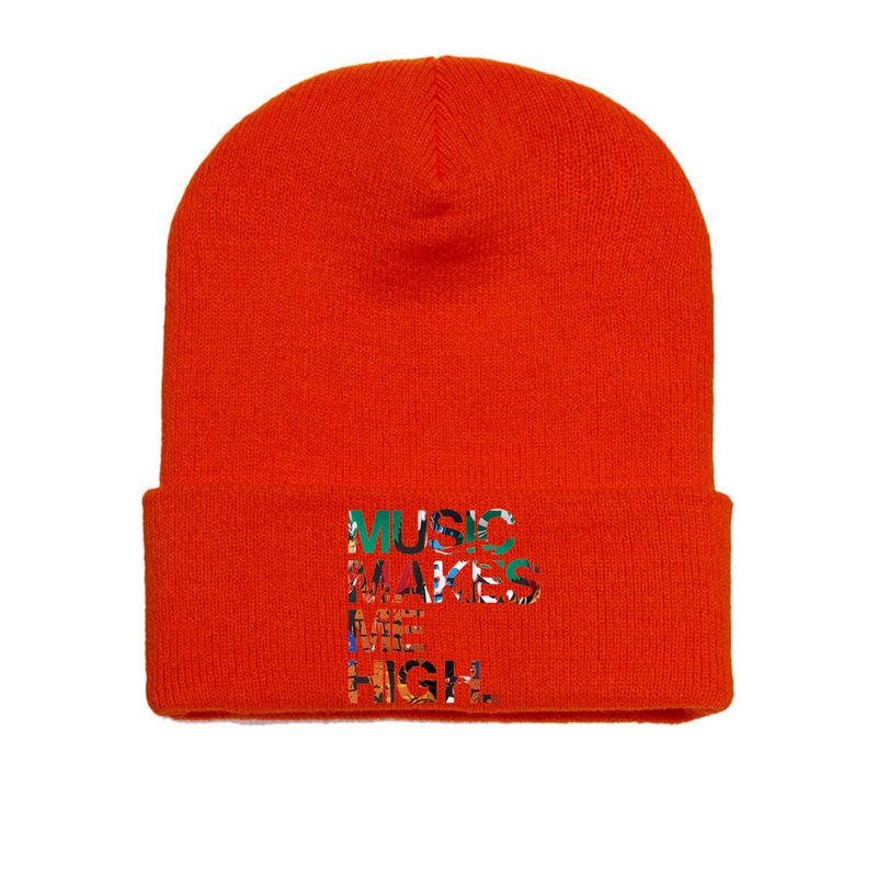 MMMH Beanie: Orange | Graffiti