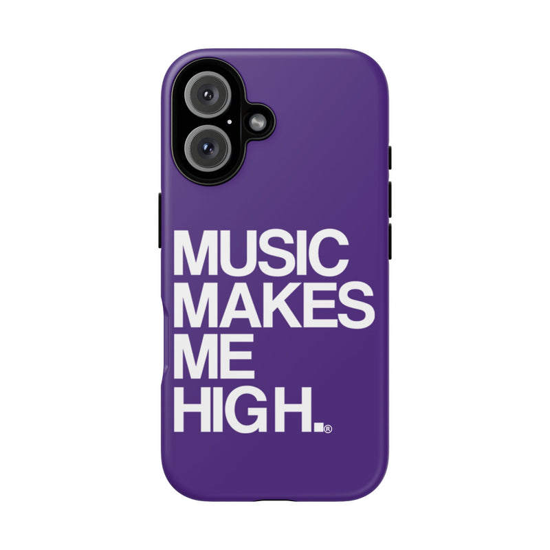 MMMH Classic Phone Case: Purple | White