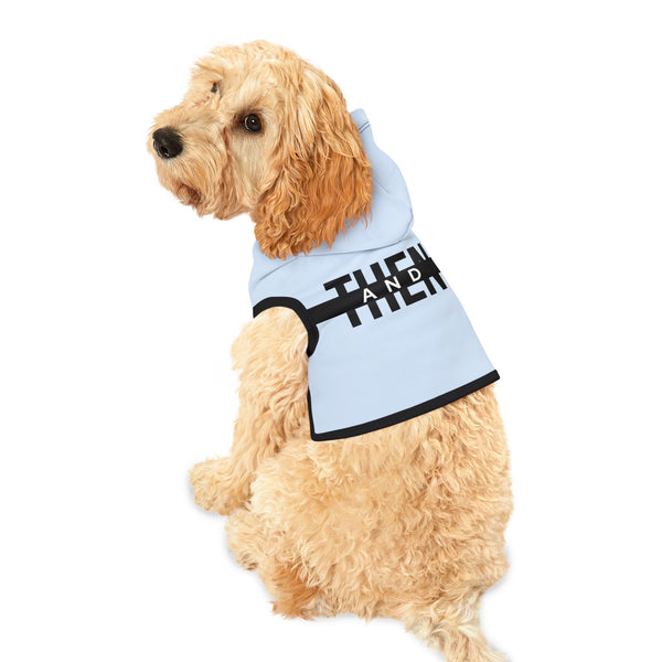 IJTT Pet Hoodie: AT Strike Black | Light Blue