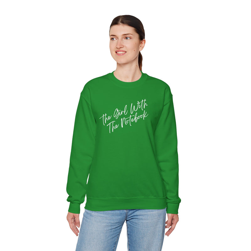 TGWTN Unisex Sweatshirt: White | Irish Green