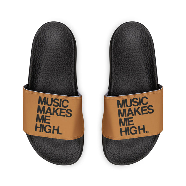 MMMH Men's Sandals: Light Brown | Black