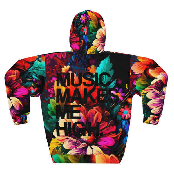 MMMH Unisex Hoodie: Floral | Black