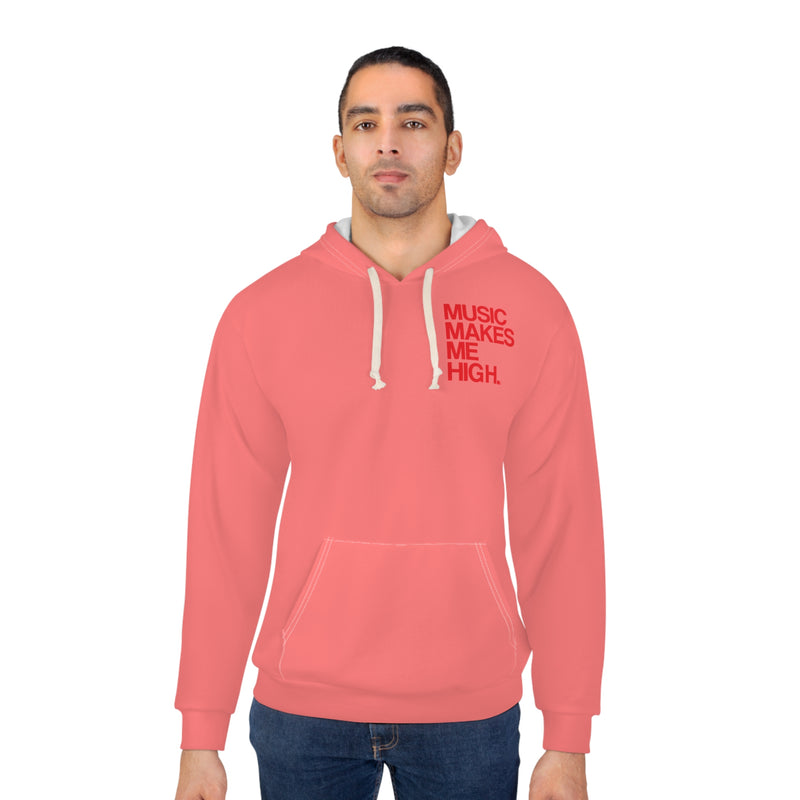 MMMH Unisex Hoodie: Light Red | Red