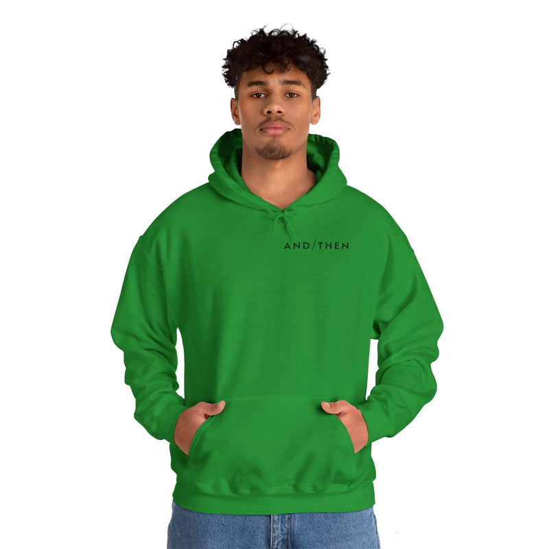 IJTT Unisex Hoodie: AT Slash Black | Green