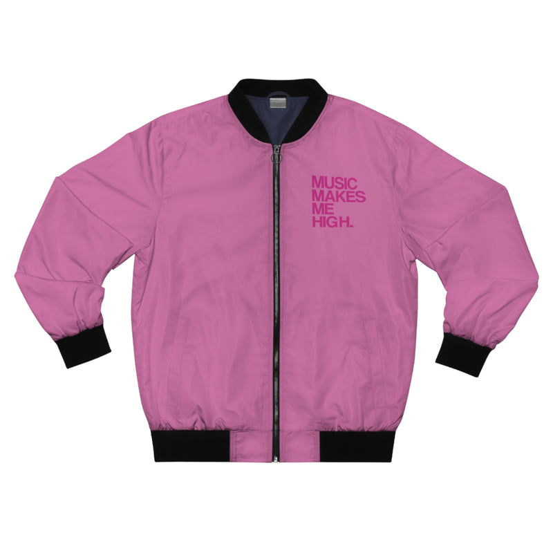 MMMH Unisex Bomber Jacket: Light Pink | Pink