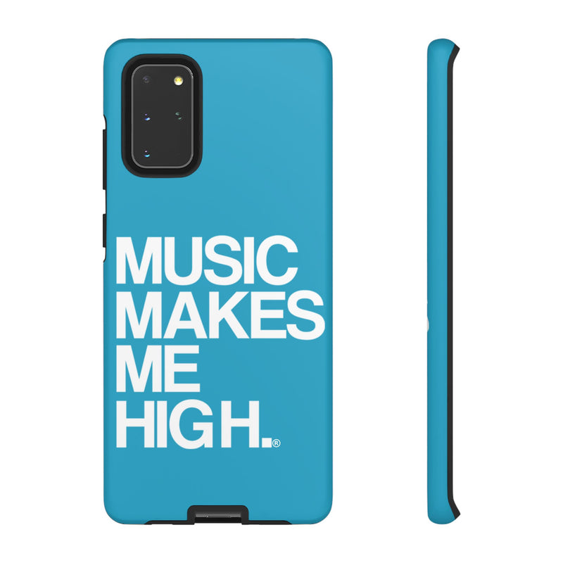 MMMH Classic Phone Case: Turquoise | White