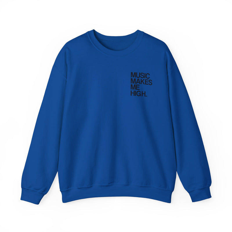 MMMH Unisex Sweatshirt: Royal | Black Lettering