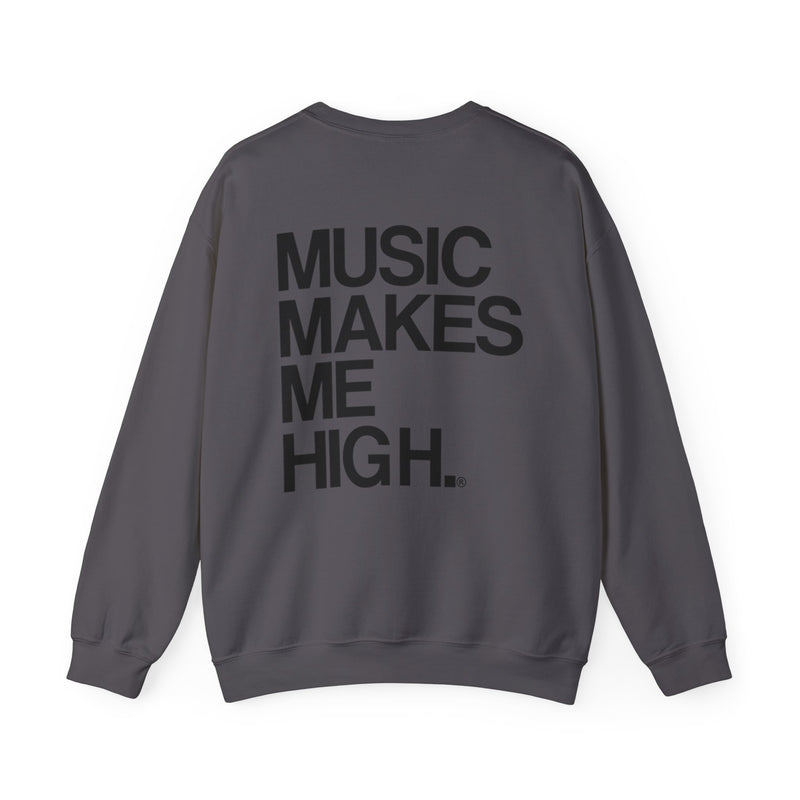 MMMH Unisex Sweatshirt: Charcoal | Black Lettering