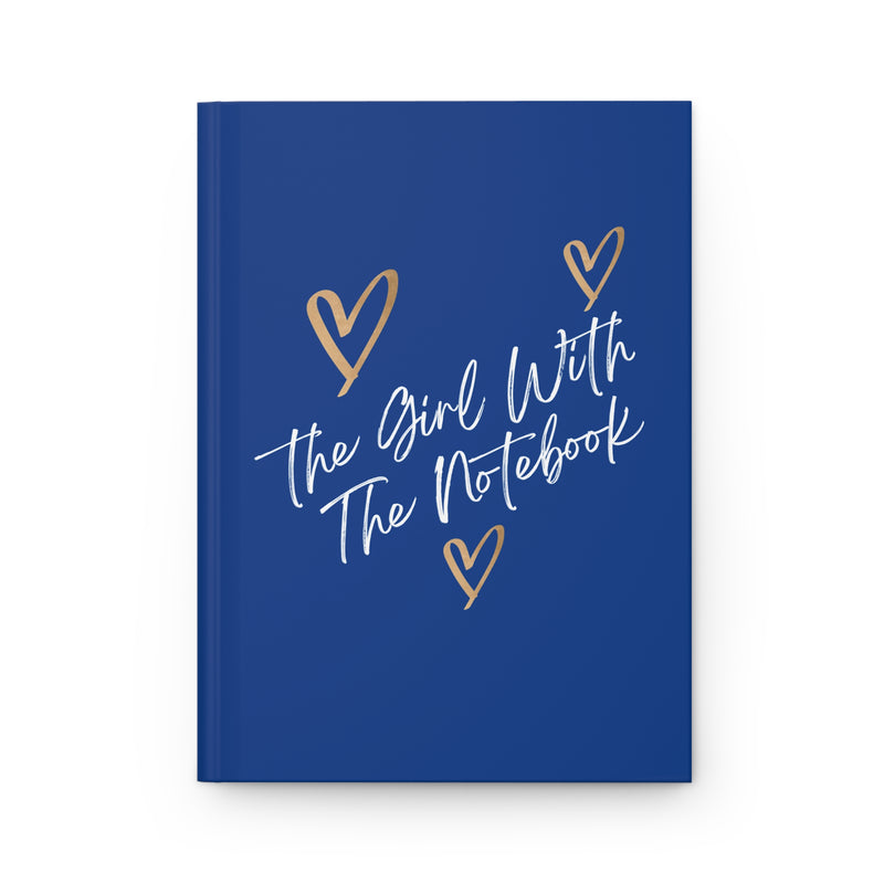 TGWTN Hardcover Journal: Brown/White | Dark Blue