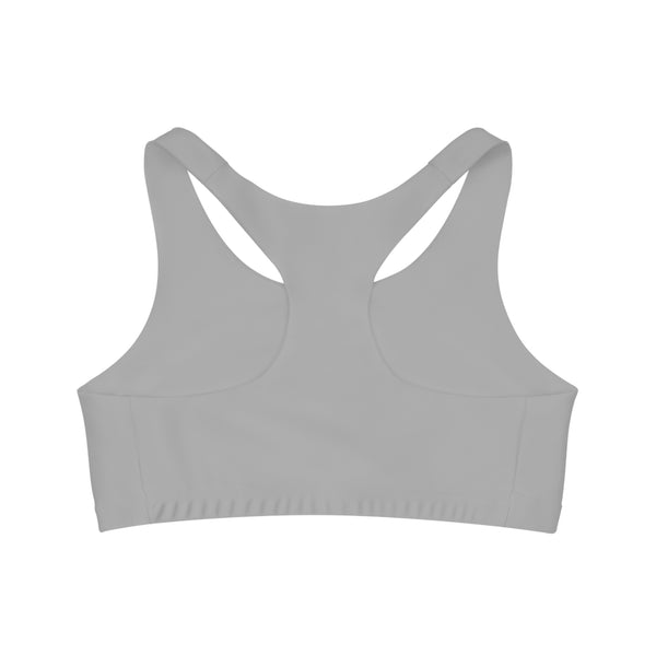 MMMH Sports Bra: Light Grey | Grey