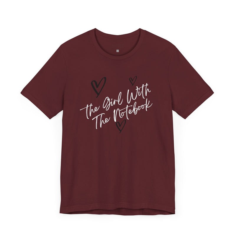 TGWTN Unisex T-Shirt: Black/White | Maroon