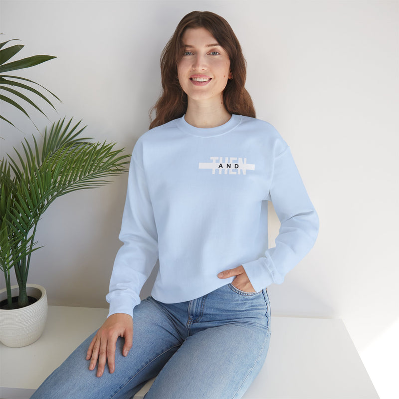 IJTT Unisex Sweatshirt: AT Strike White | Light Blue