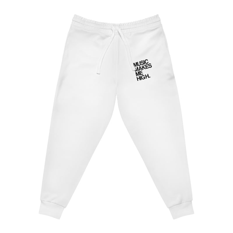 MMMH Unisex Joggers: White | Black