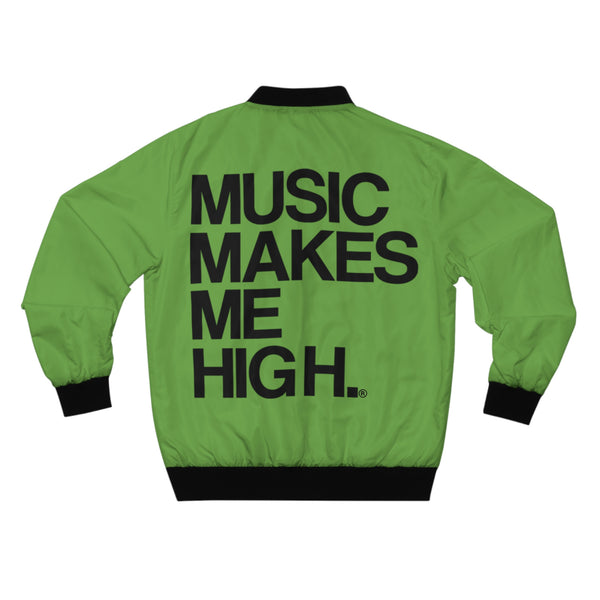 MMMH Bomber Jacket: Green | Black Lettering