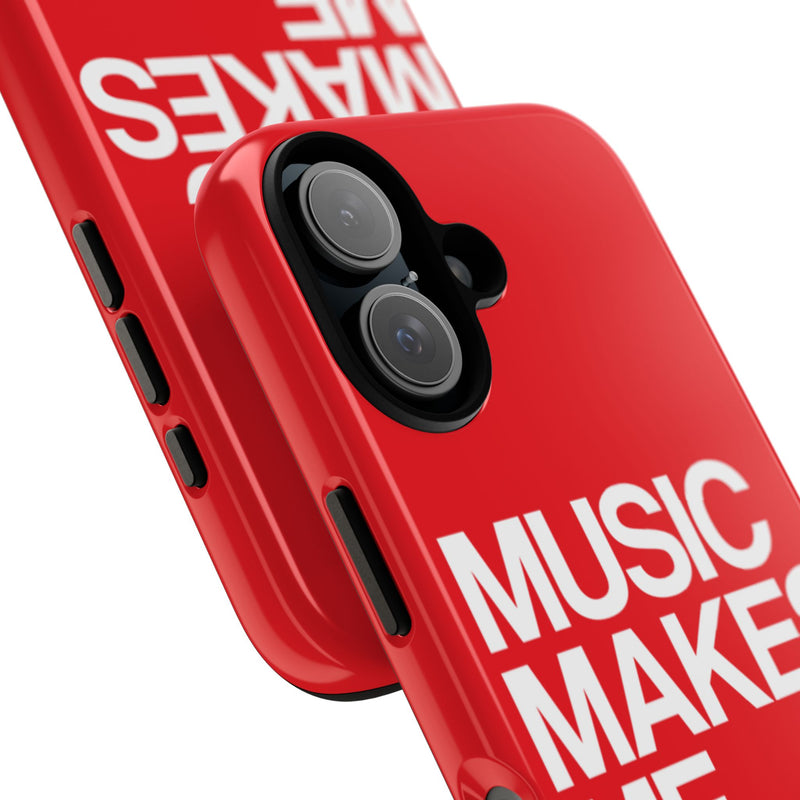 MMMH Classic Phone Case: Red | White