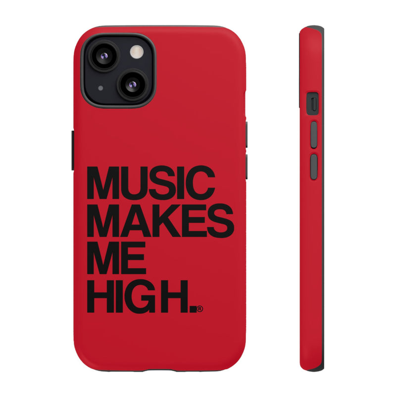 MMMH Classic Phone Case: Dark Red | Black