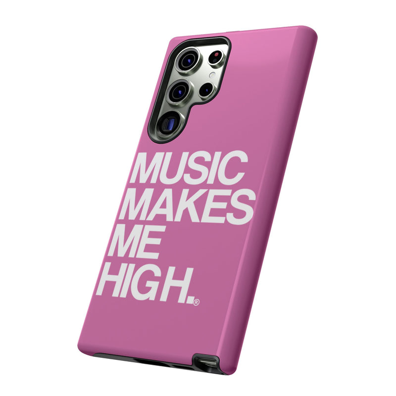 MMMH Classic Phone Case: Light Pink | White