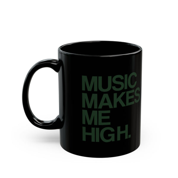 MMMH Black Mug: Forest Green