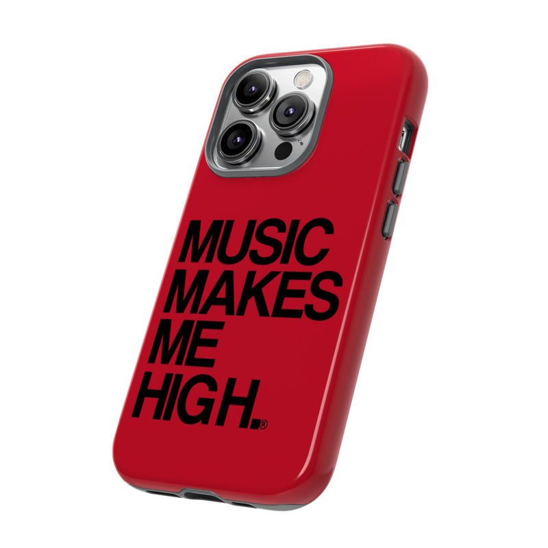 MMMH Classic Phone Case: Dark Red | Black